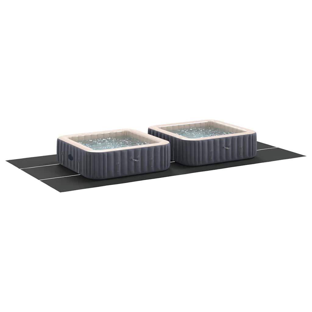 Podložka pod bazén Černá 750 x 372 cm Polyesterový geotextil