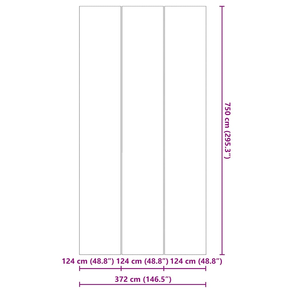 Podložka pod bazén Černá 750 x 372 cm Polyesterový geotextil