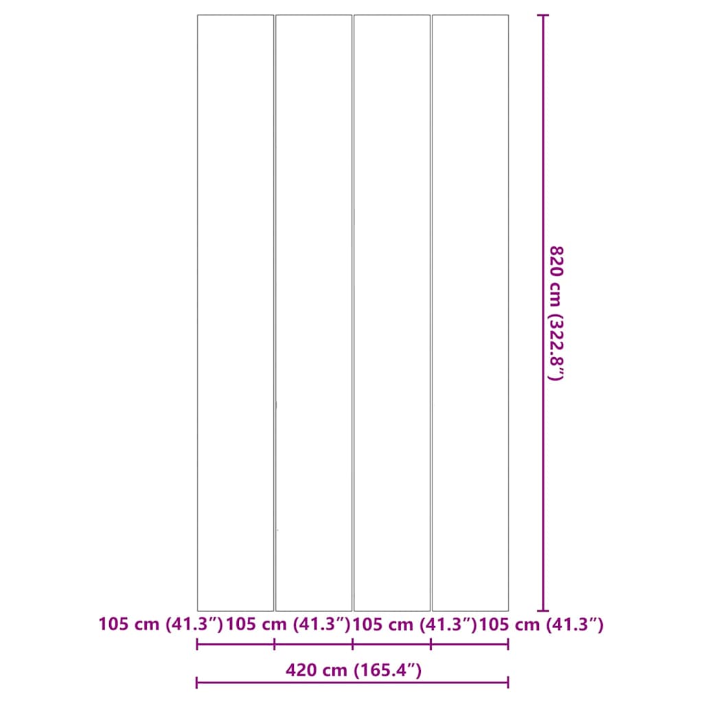 Podložka pod bazén Černá 820 x 420 cm Polyesterový geotextil