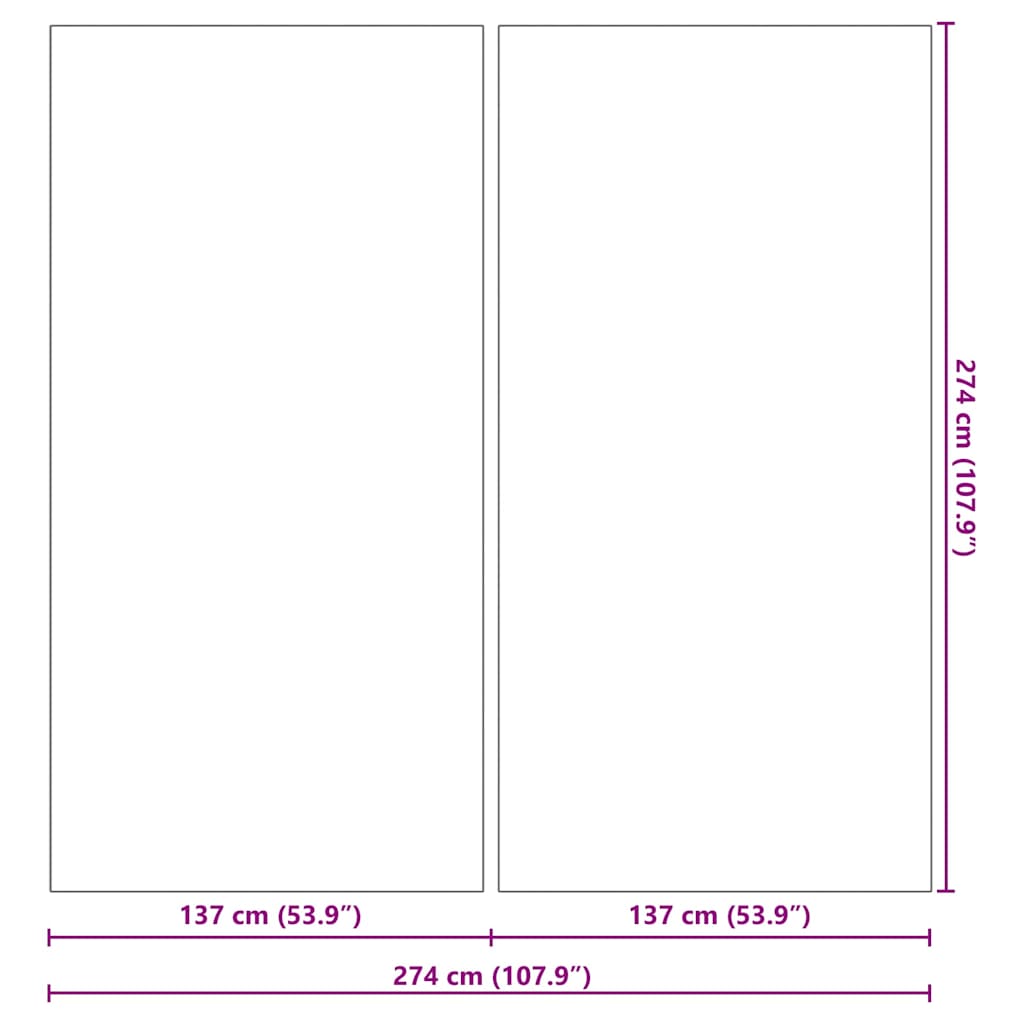 Podložka pod bazén Černá 274 x 274 cm Polyesterový geotextil
