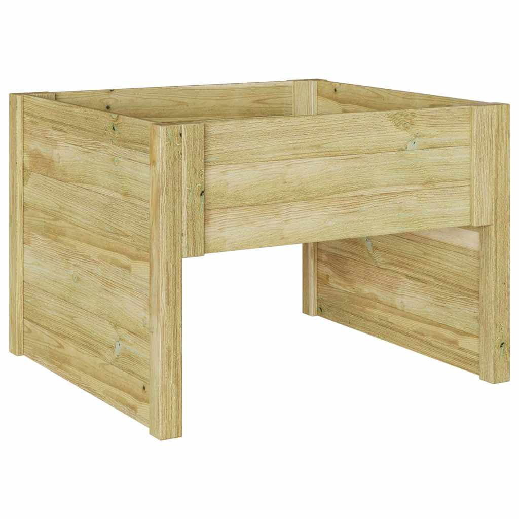 Garáž pro robotickou sekačku Hnědá 73 x 67 x 56 cm