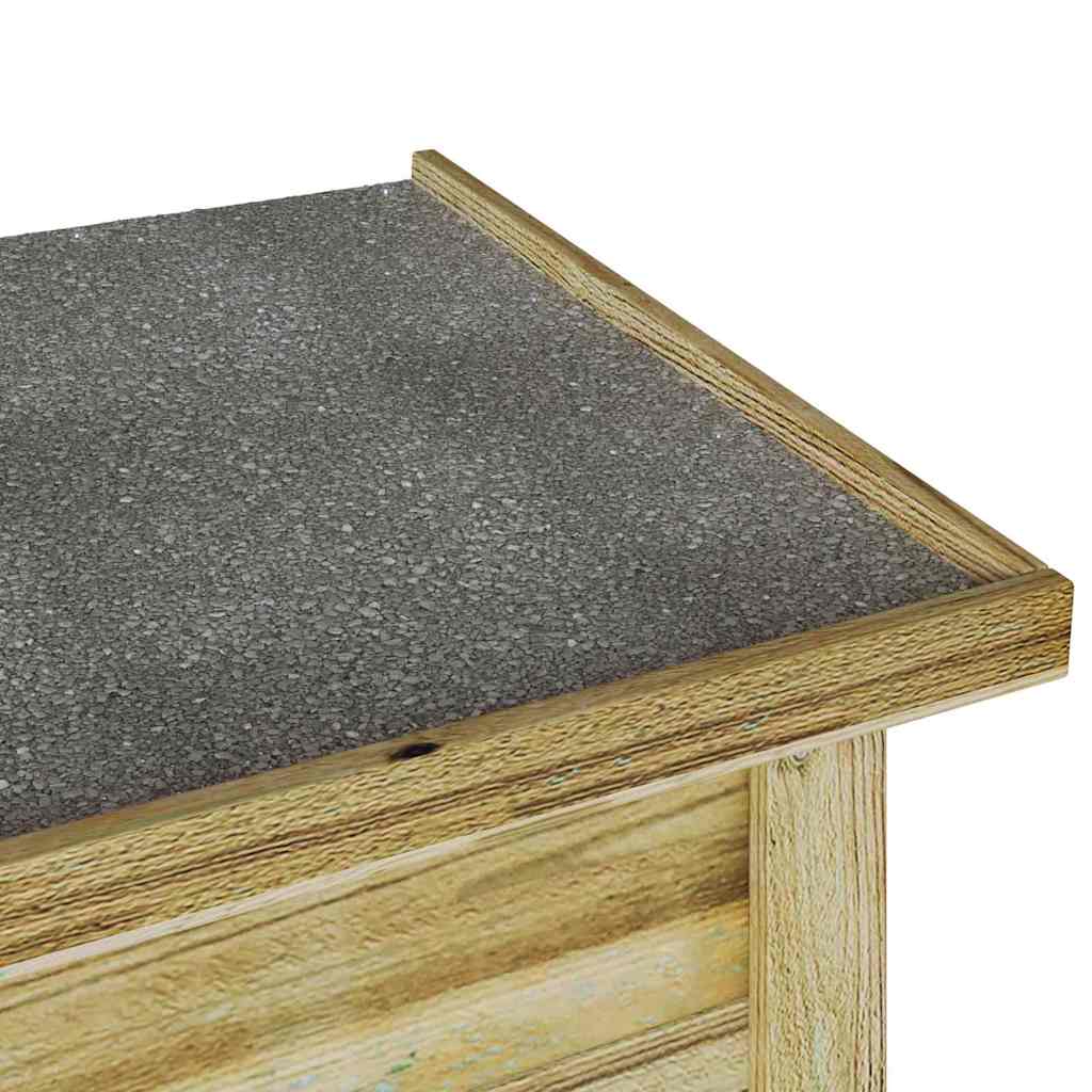 Úložná krabice s úložištěm Hnědá 119 x 44.5 x 58 cm