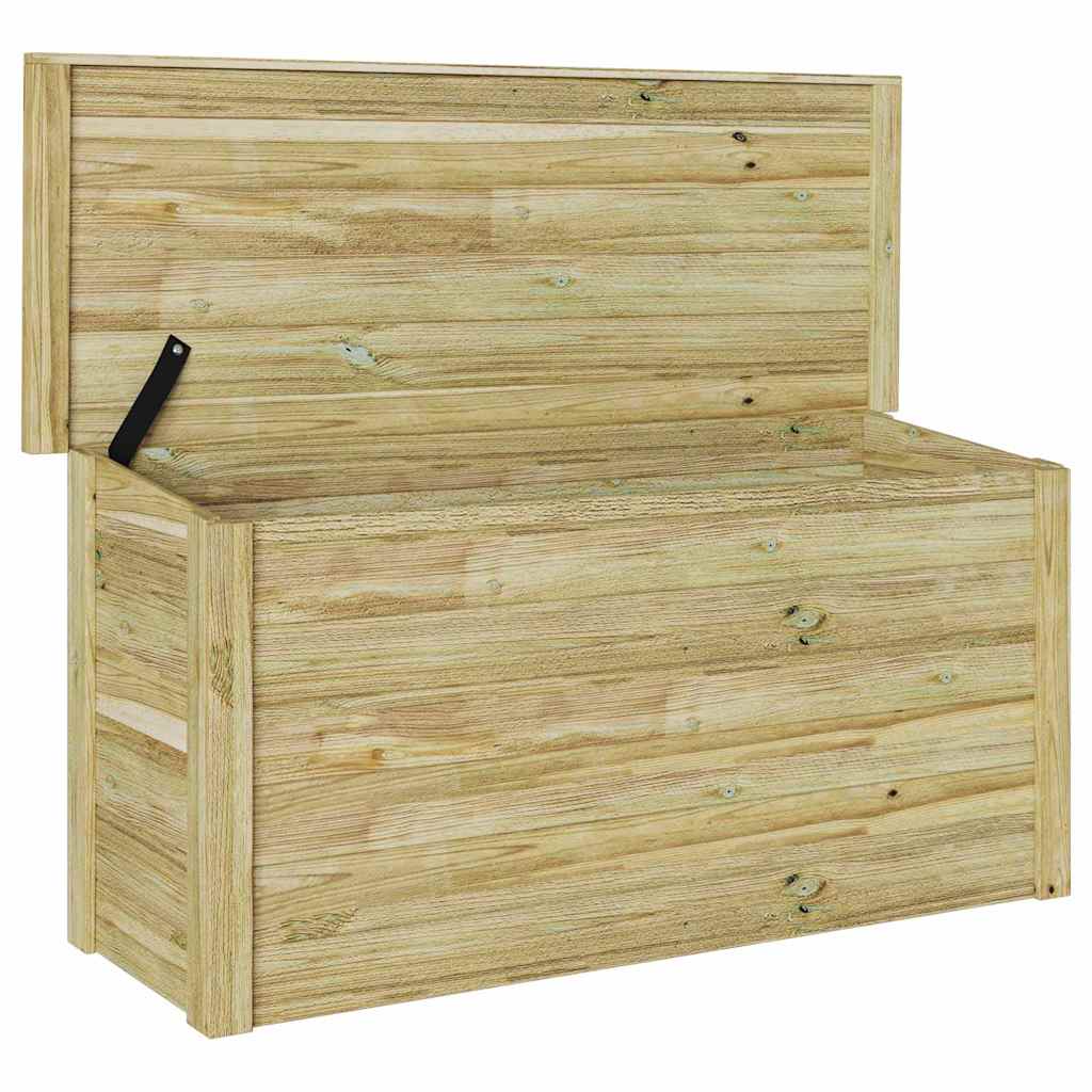 Úložná krabice s úložištěm Hnědá 119 x 44.5 x 58 cm