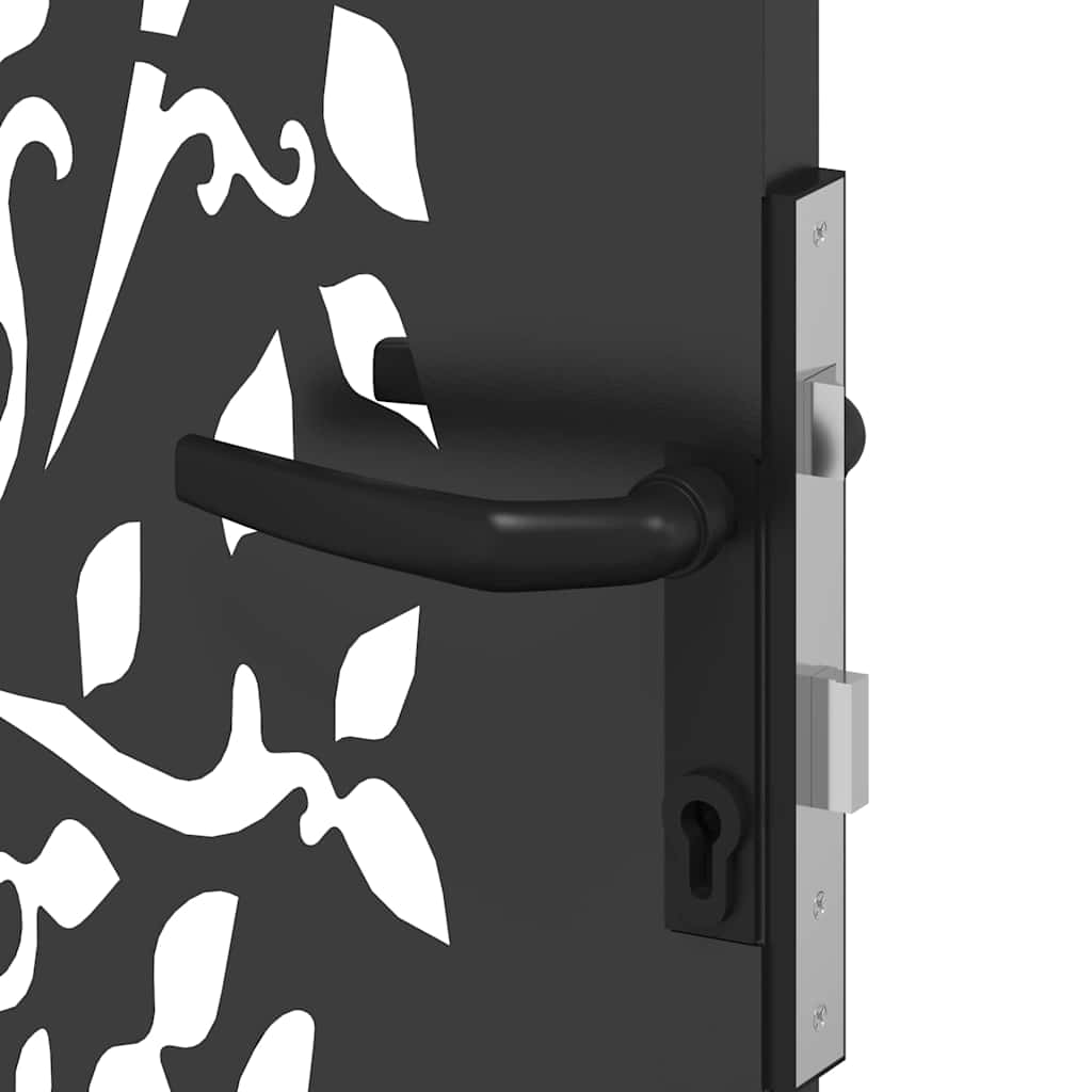 Zahradní brána, Zahradní brána 85x75 cm Corten ocel s designem stromu