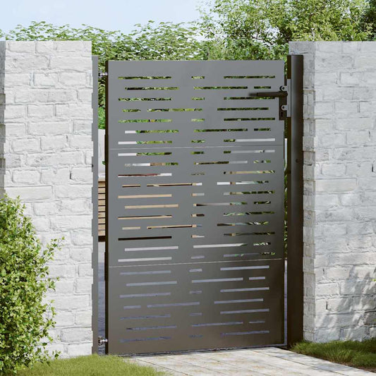 Zahradní brána, Zahradní Brána 105x75 cm Corten Ocel Čtvercový Design