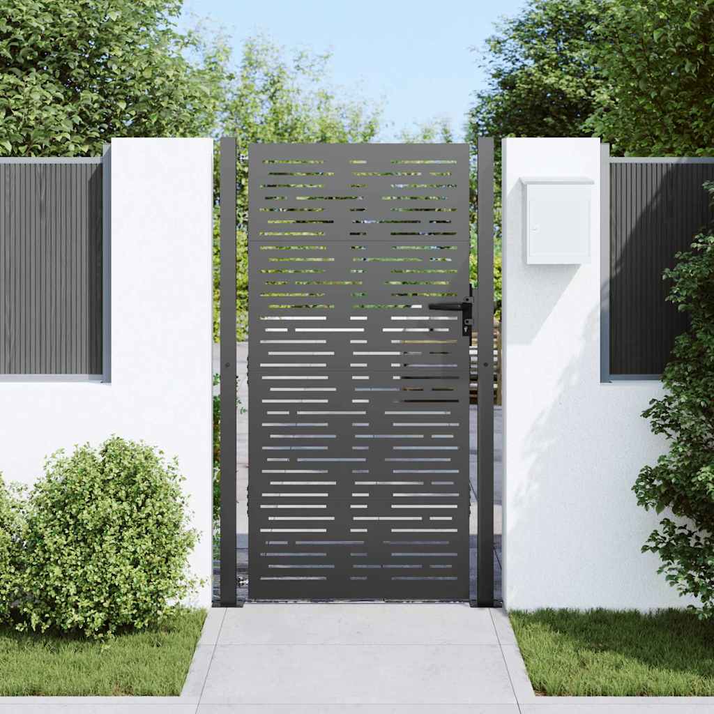 Zahradní brána, Zahradní Brána 105x75 cm Corten Ocel Čtvercový Design