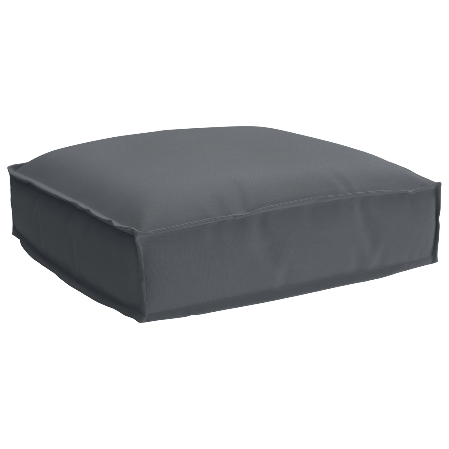 Sada polštářů na paletu 2 pcs Antracit 50 x 50 x 12 cm