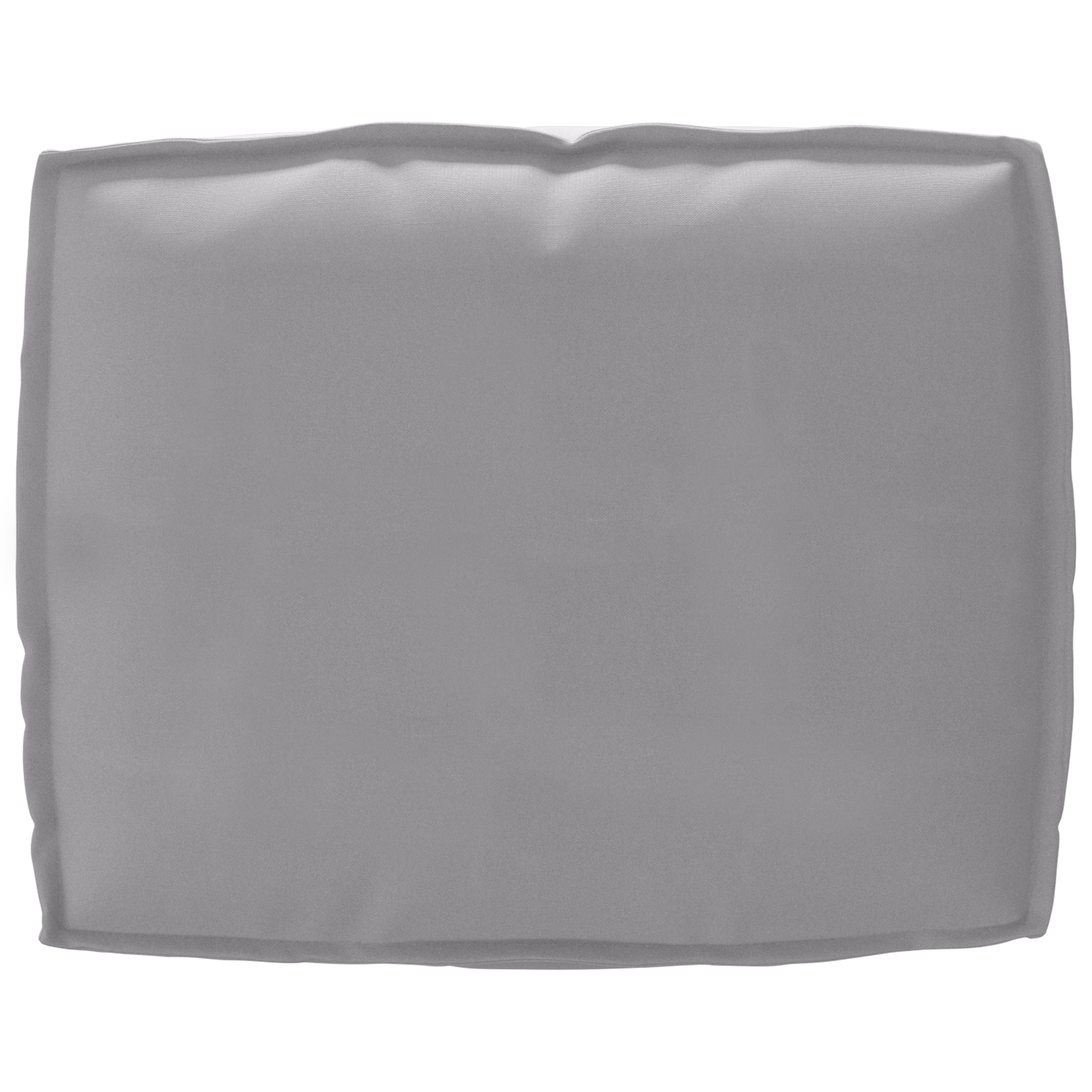 Sada polštářů na paletu 2 pcs Šedá 50 x 50 x 12 cm