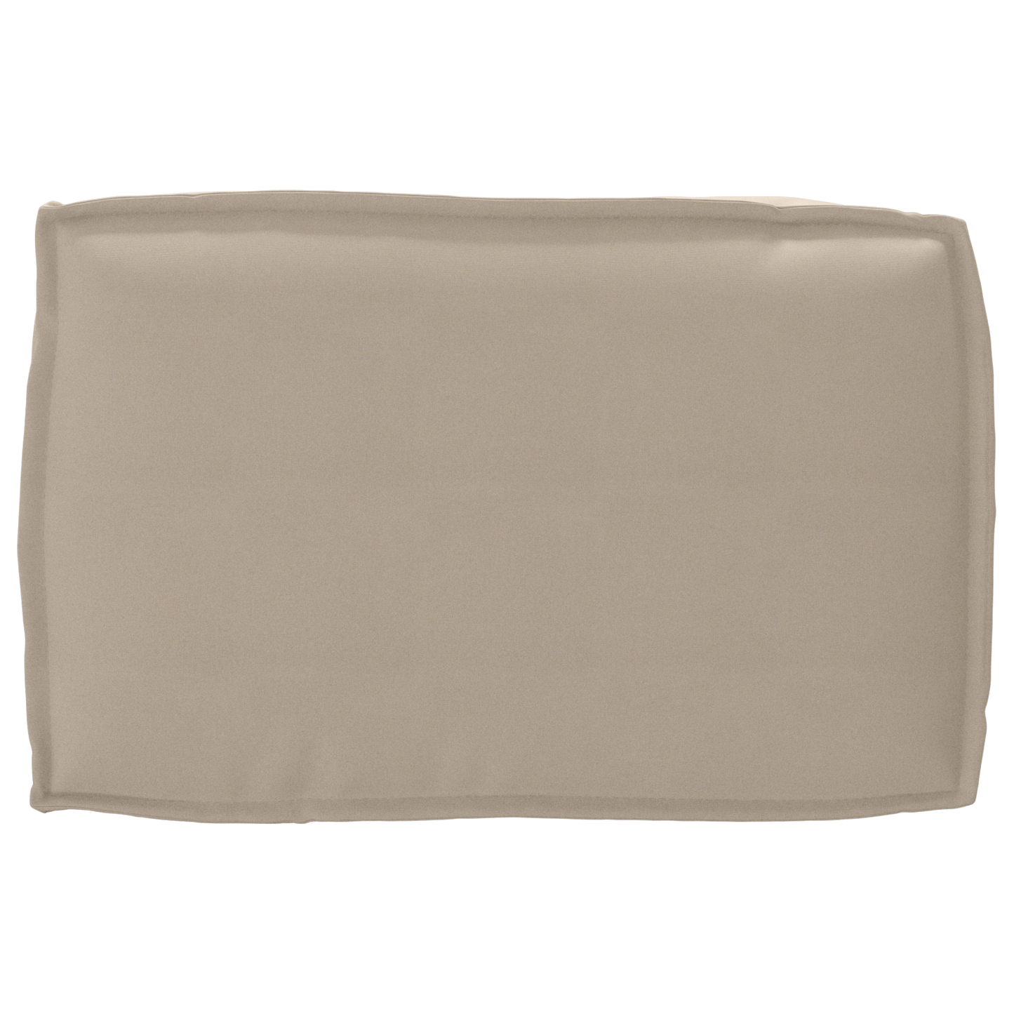 Sada polštářů na paletu 2 pcs Taupe 60 x 60 x 12 cm