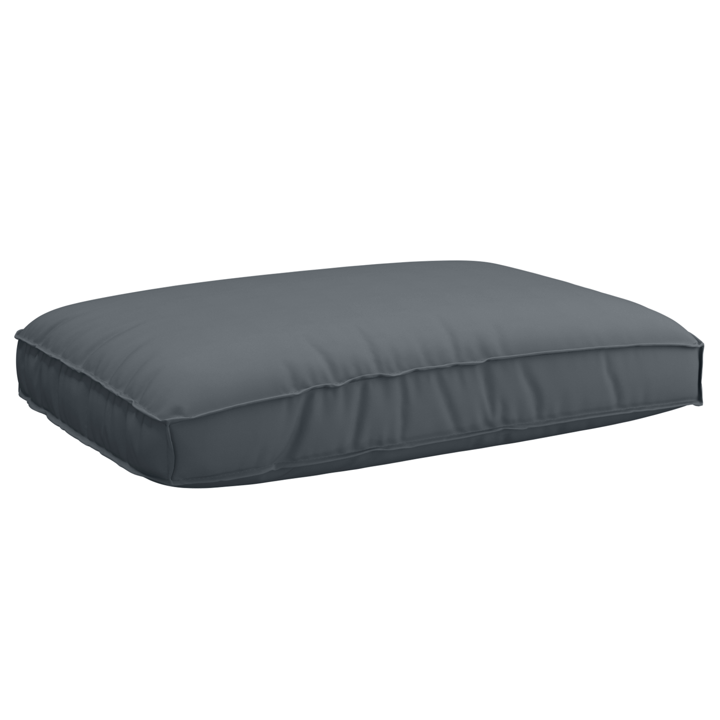 Sada polštářů na paletu 2 pcs Antracit 120 x 80 x 12 cm