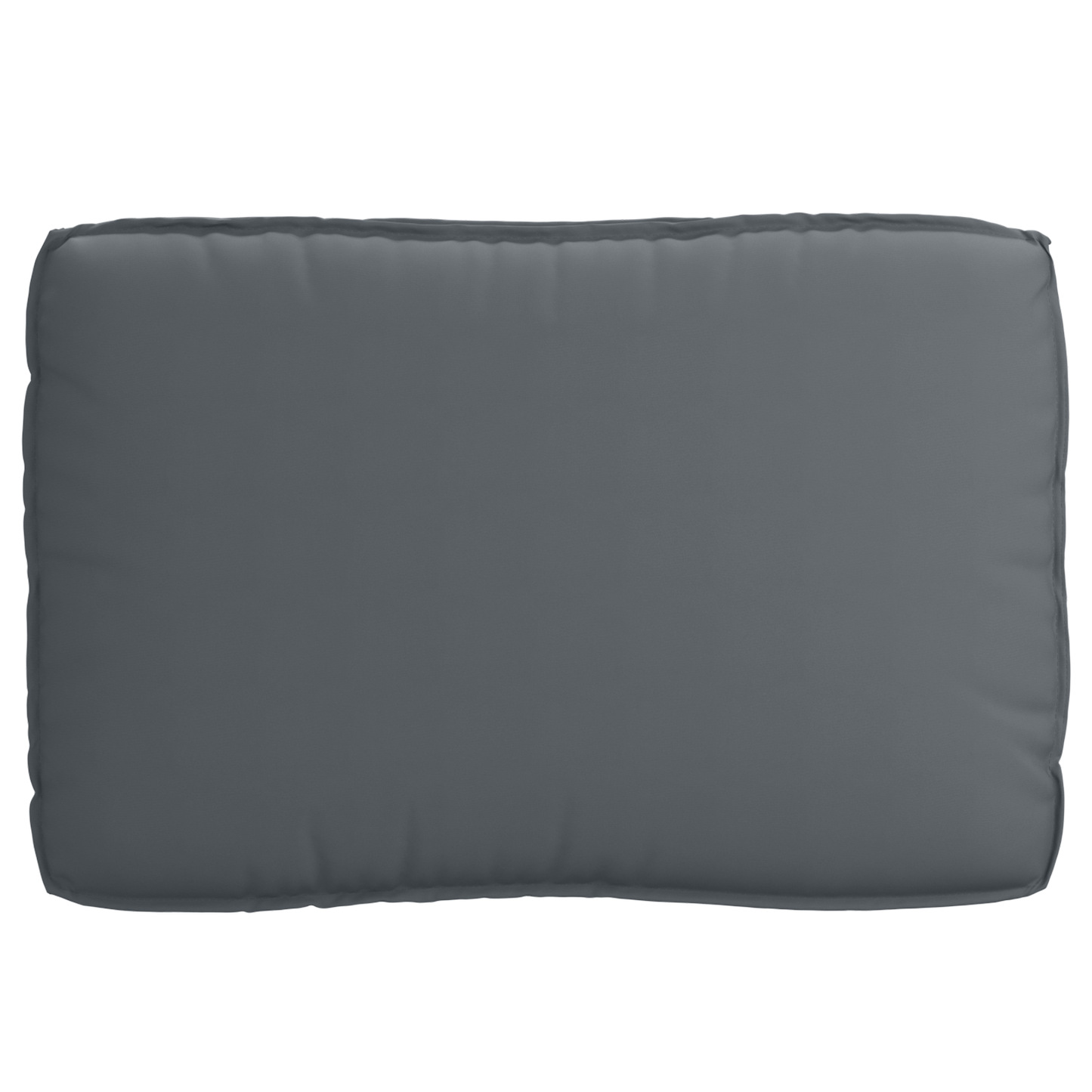 Sada polštářů na paletu 2 pcs Antracit 120 x 80 x 12 cm
