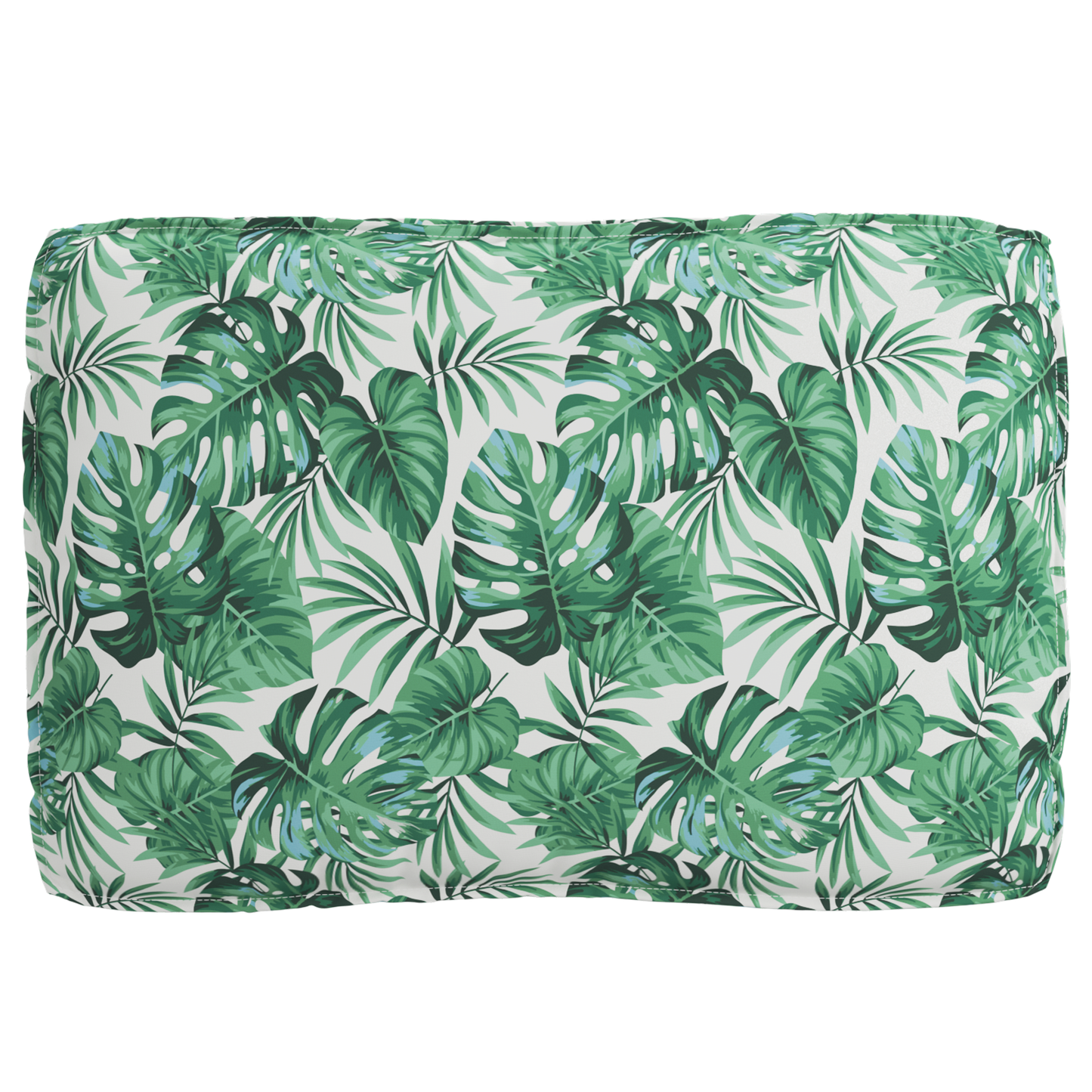 Sada polštářů na paletu 2 pcs Vzor listí 120 x 80 x 12 cm