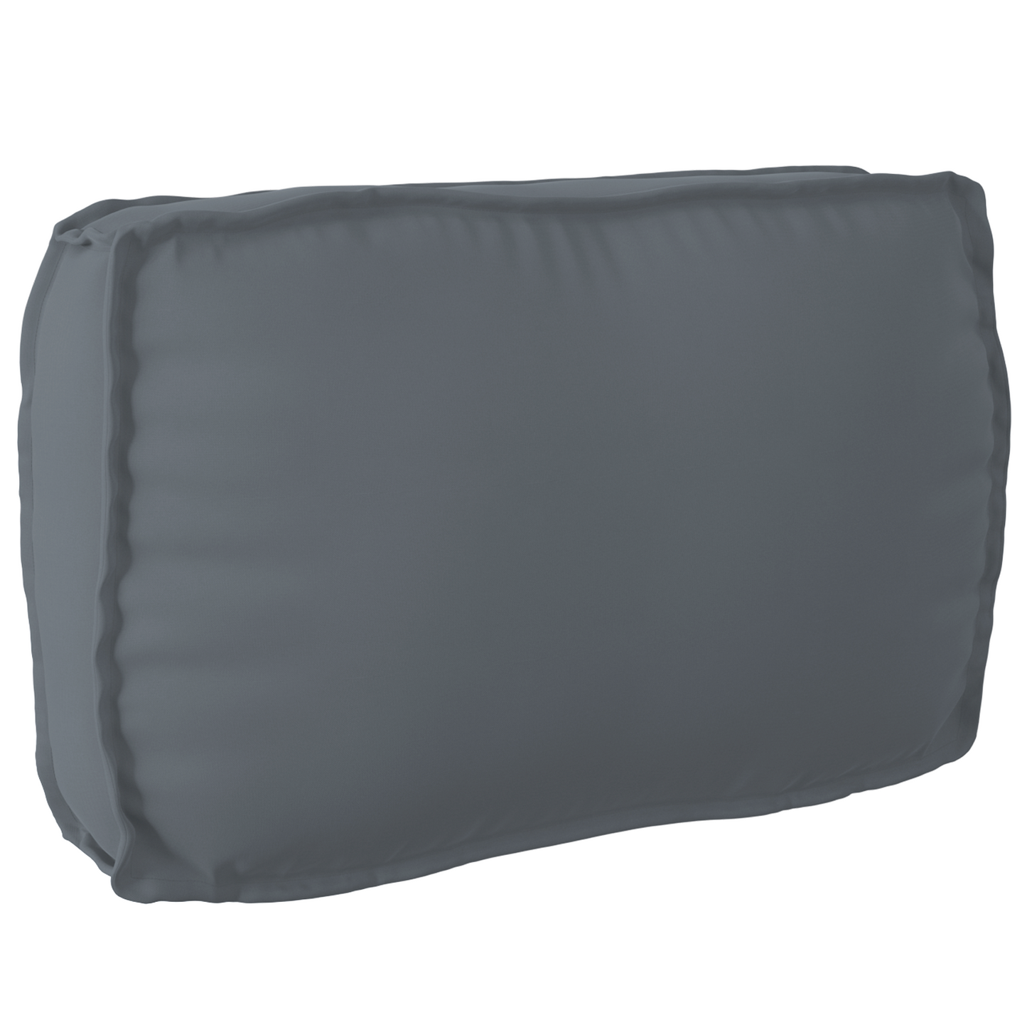 Sada polštářů na paletu 3 pcs Antracit 120 x 80 x 12 cm