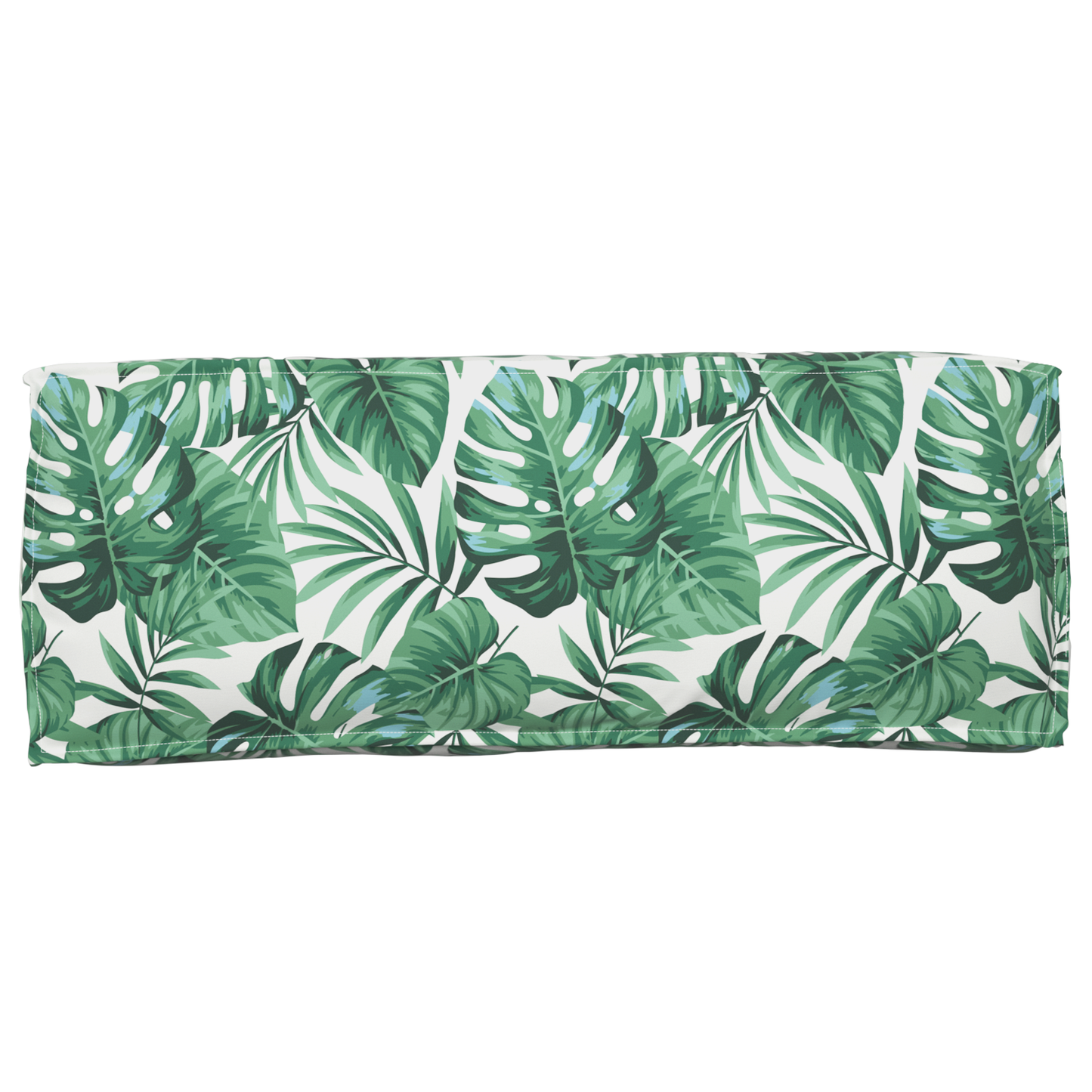 Sada polštářů na paletu 3 pcs Vzor listí 120 x 80 x 12 cm