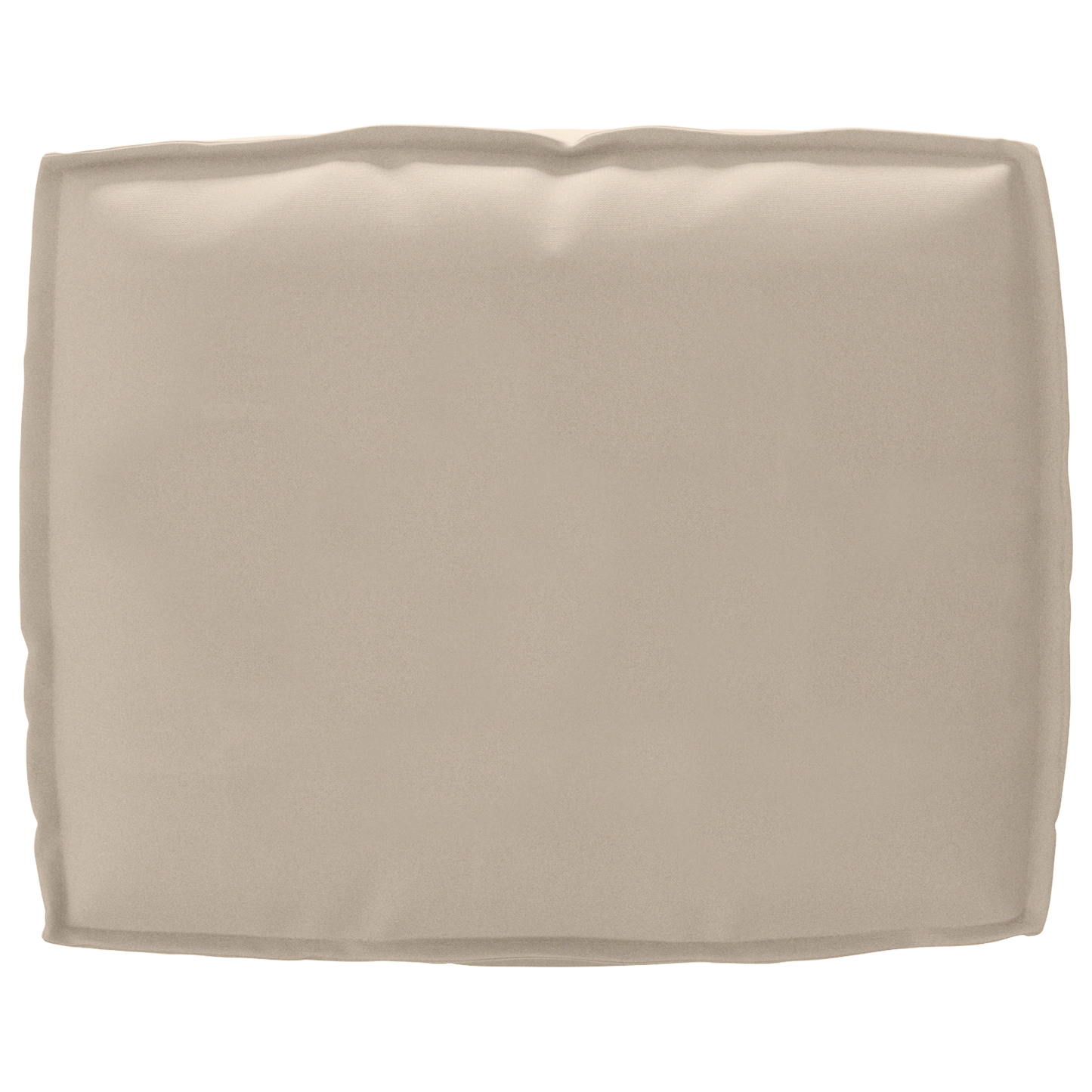 Polstr na paletové opěradlo s polštářem Taupe 50 x 40 x 12 cm