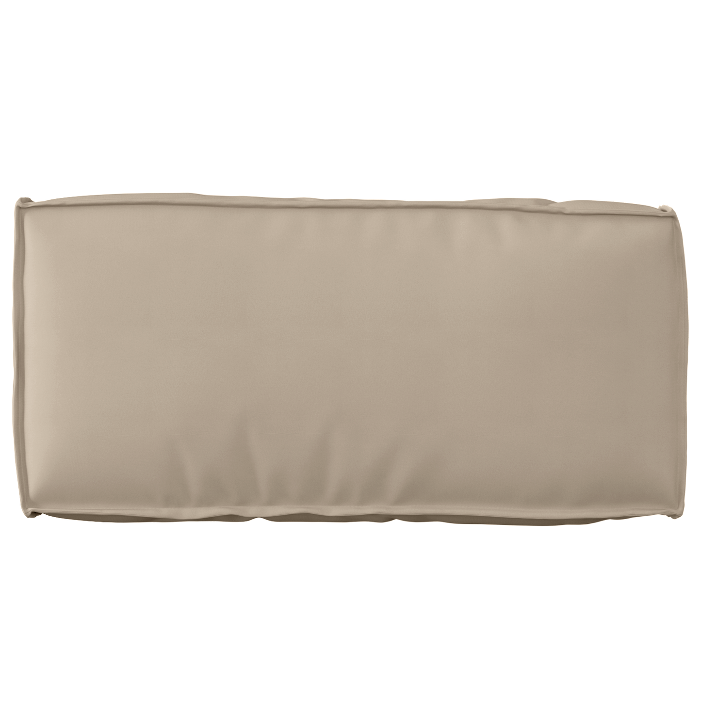 Polstr na paletové opěradlo s polštářem Taupe 80 x 40 x 12 cm