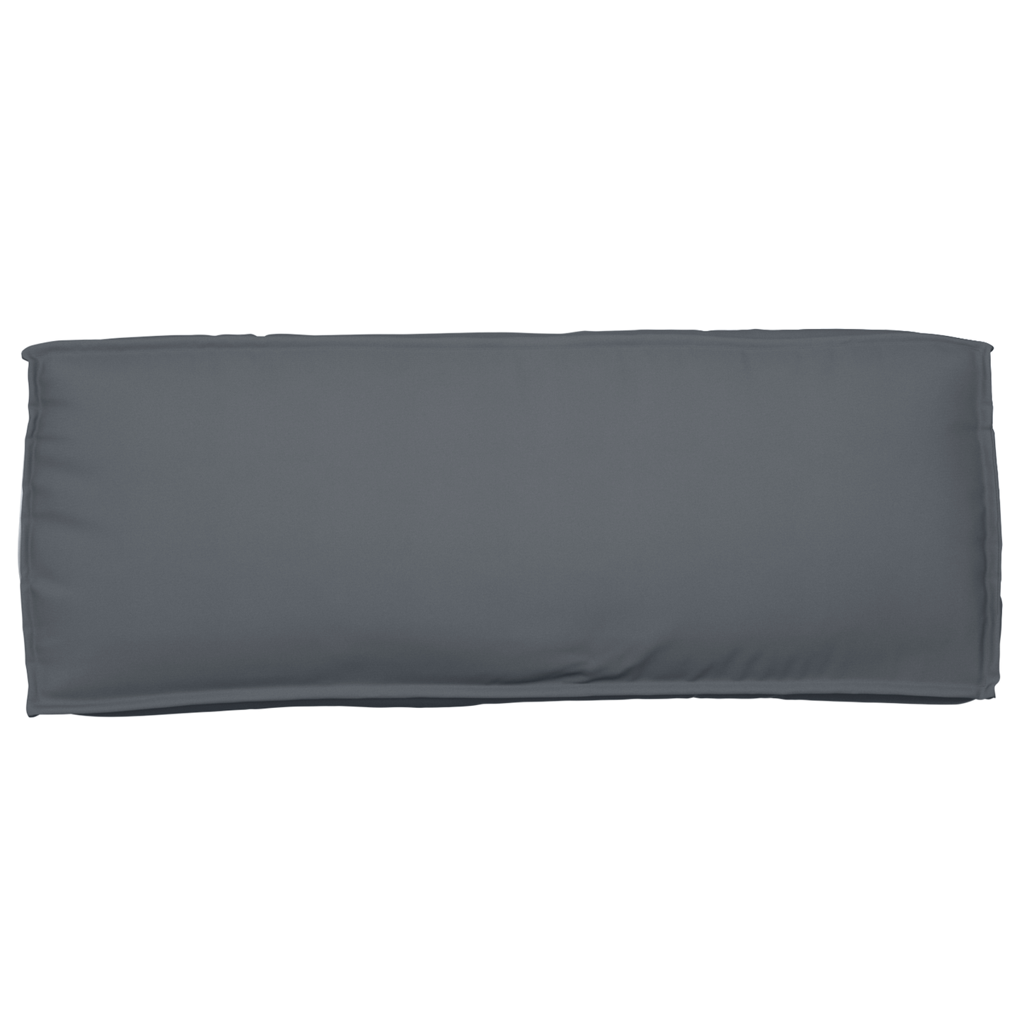 Polstr na paletové opěradlo Antracit 120 x 40 x 12 cm