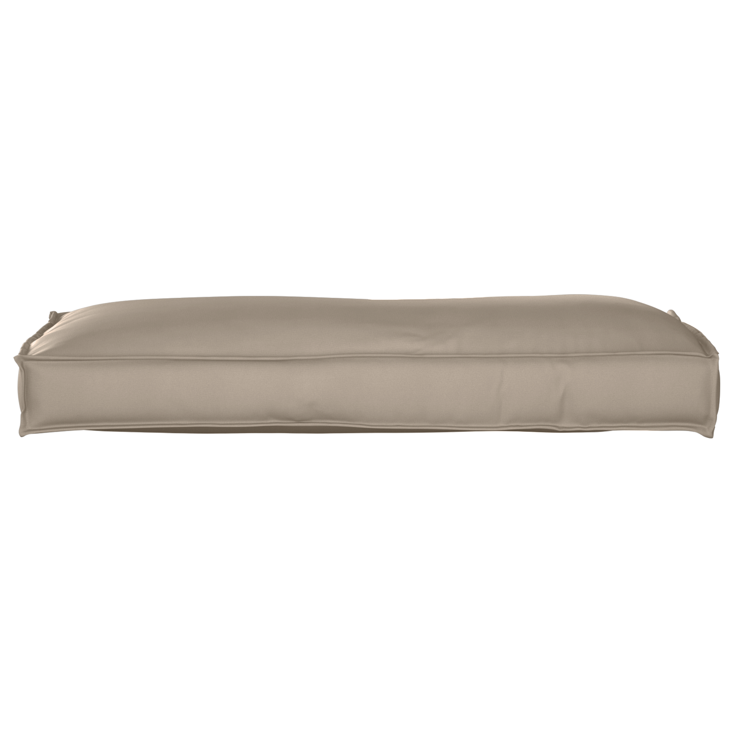 Polstr na paletové opěradlo s polštářem Taupe 120 x 40 x 12 cm