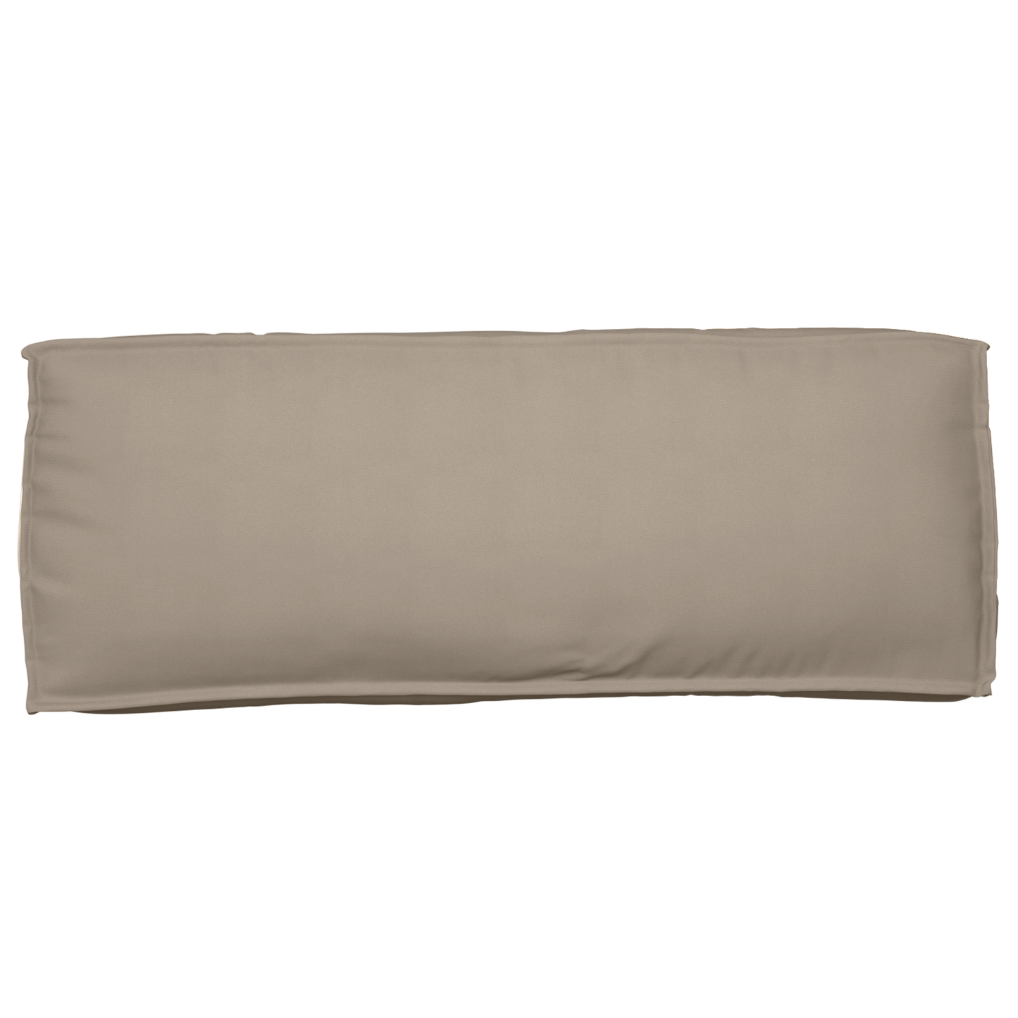 Polstr na paletové opěradlo s polštářem Taupe 120 x 40 x 12 cm