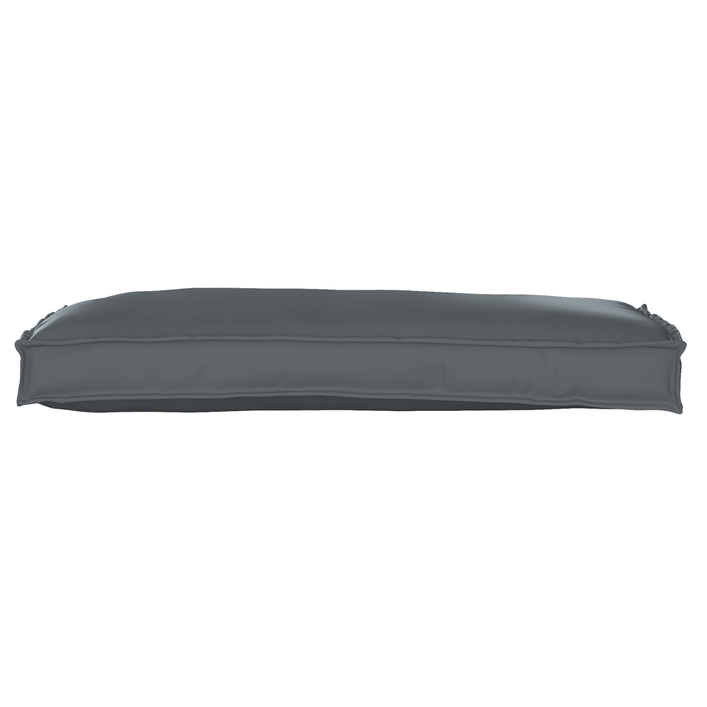Sada polštářů na paletu 2 pcs Antracit 100 x 40 x 8 cm