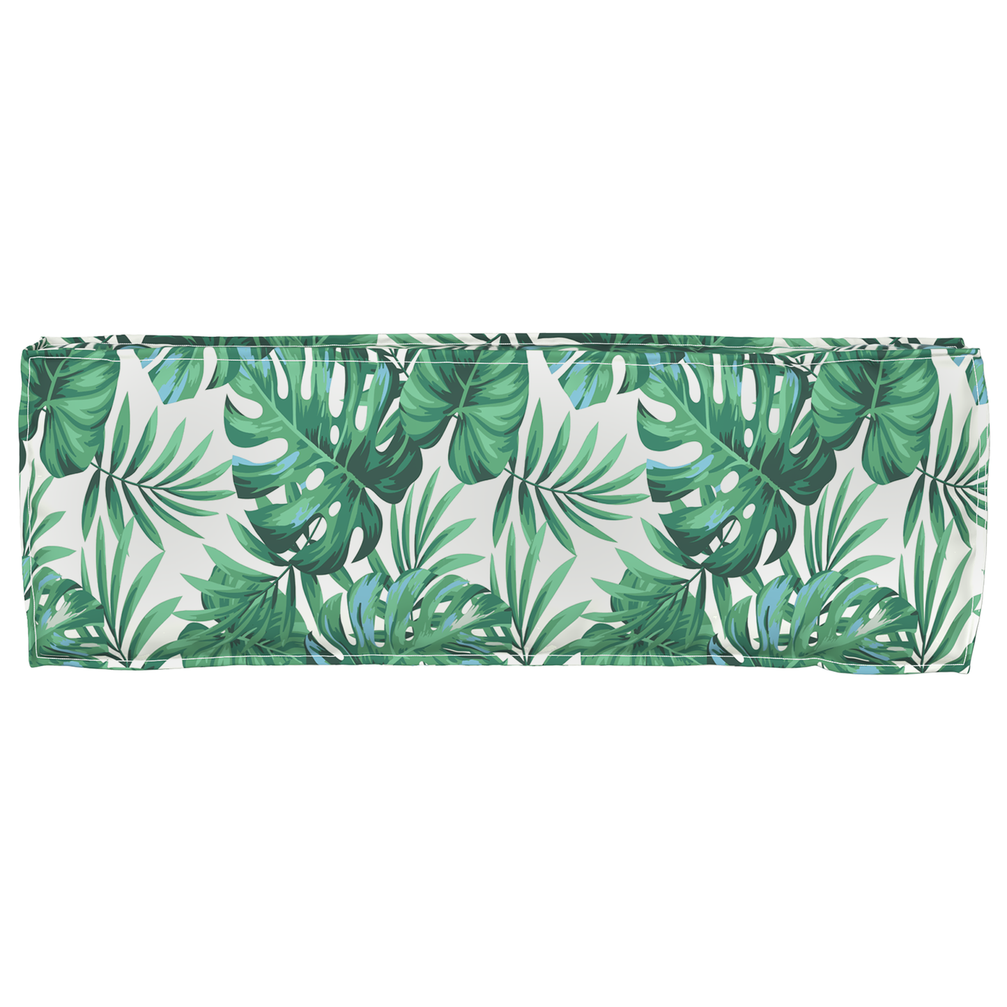 Sada polštářů na paletu 2 pcs Vzor listí 120 x 40 x 8 cm