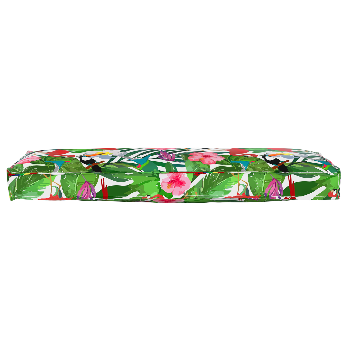 Sada polštářů na paletu 2 pcs Tropická džungle 120 x 40 x 8 cm
