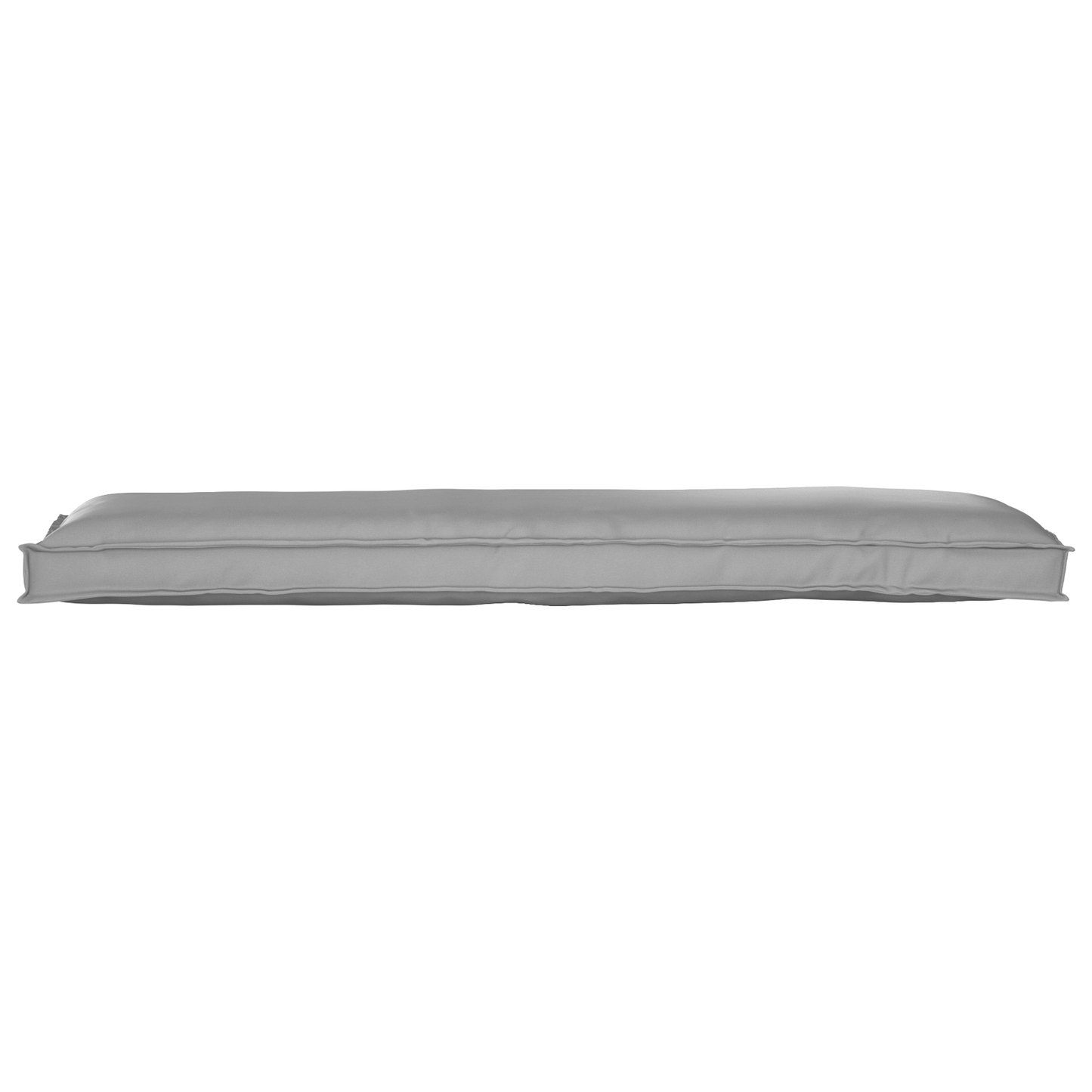 Sada polštářů na paletu 2 pcs Šedá 150 x 40 x 8 cm