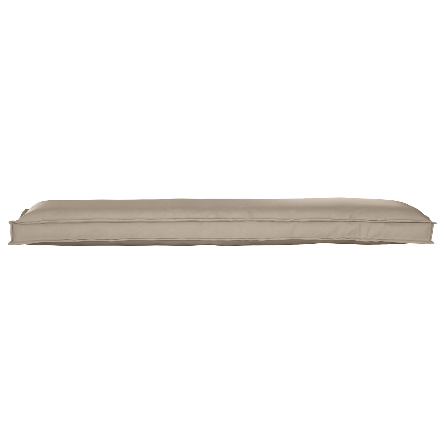 Sada polštářů na paletu 2 pcs Taupe 150 x 40 x 8 cm