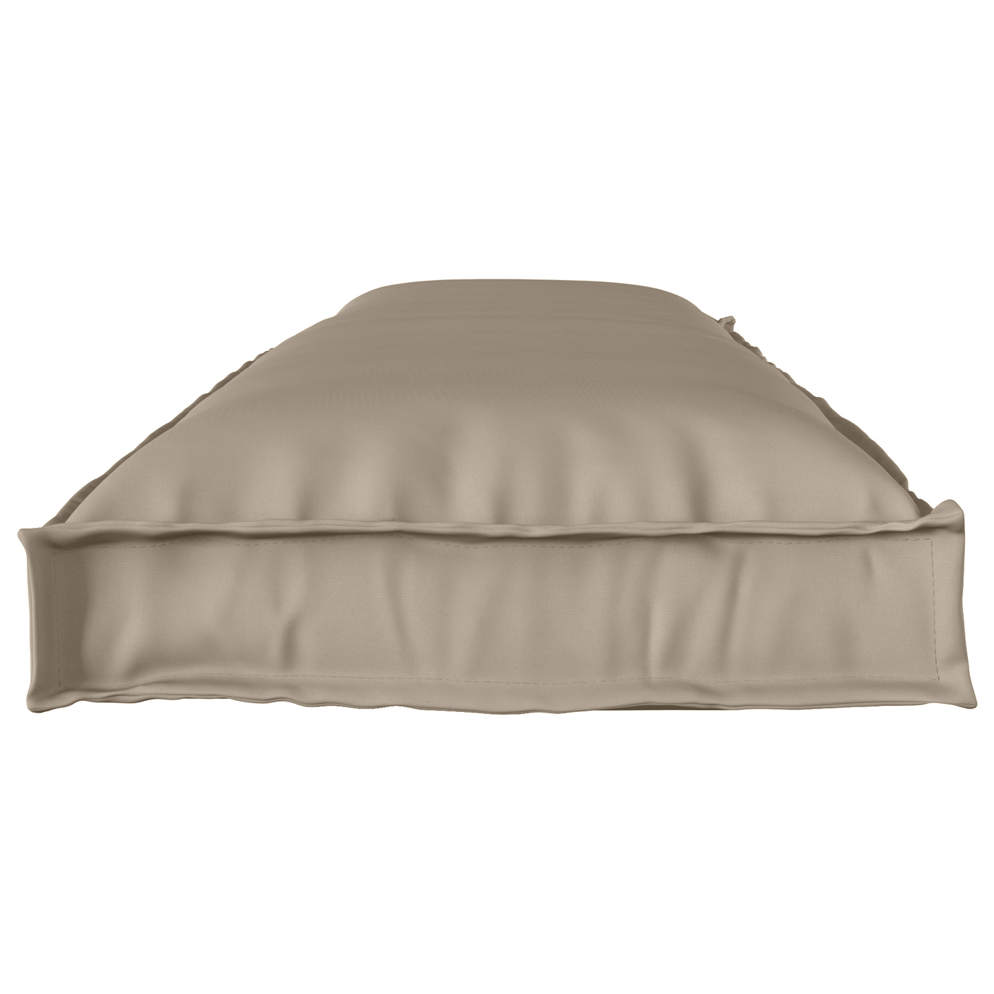 Sada polštářů na paletu 2 pcs Taupe 150 x 40 x 8 cm