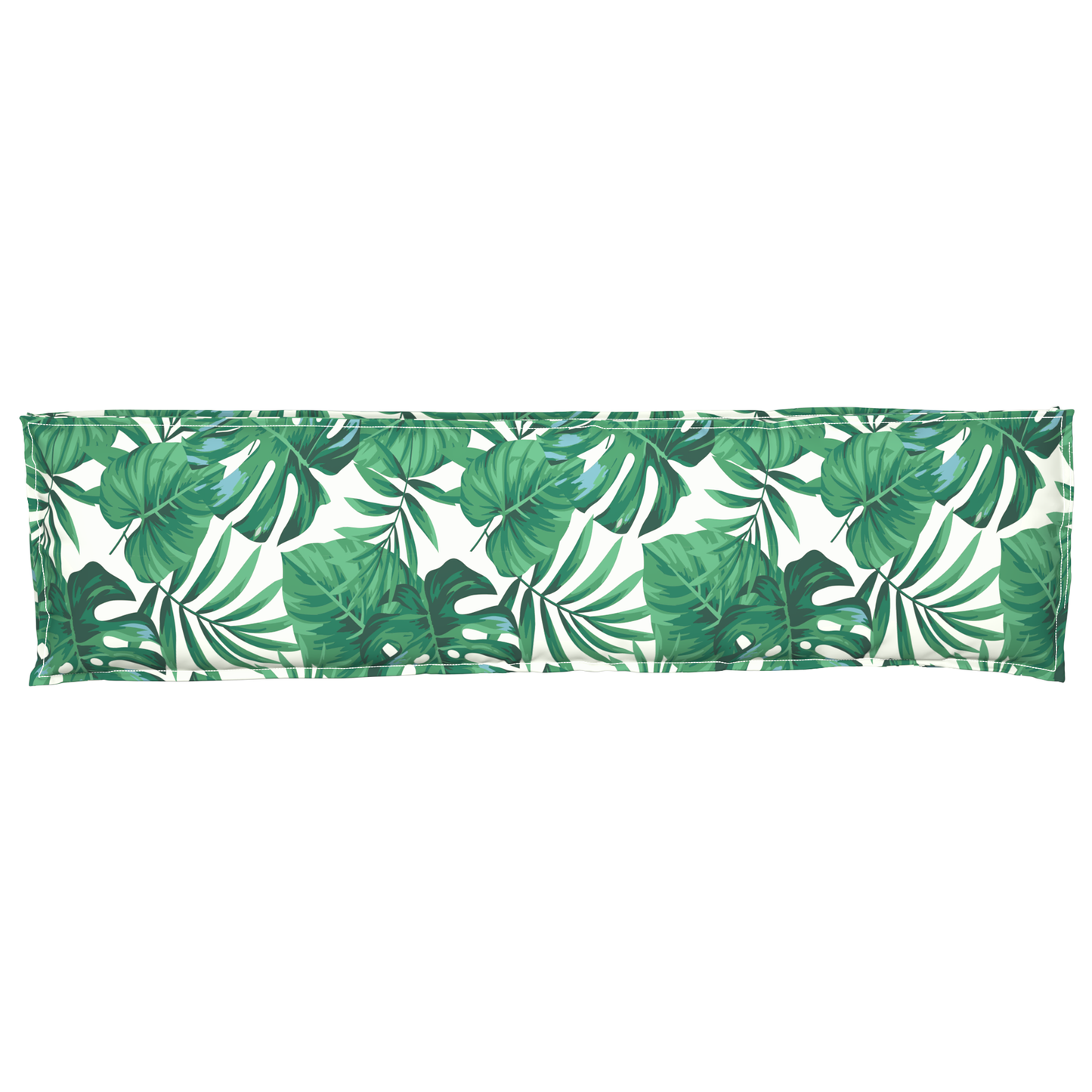 Sada polštářů na paletu 2 pcs Vzor listí 150 x 40 x 8 cm